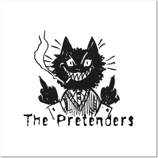 the pretenders and the bad cat Posters and Art